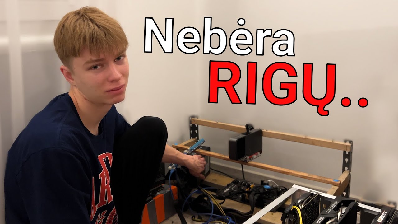 A&scaron; pardaviau VISUS Mining Rig'us
