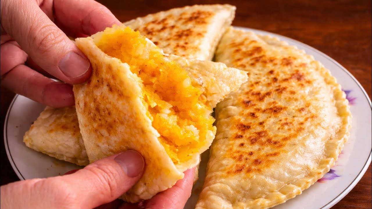 Мука + Кипяток! Вкусно до безумия! Теперь готовлю тыкву только так!