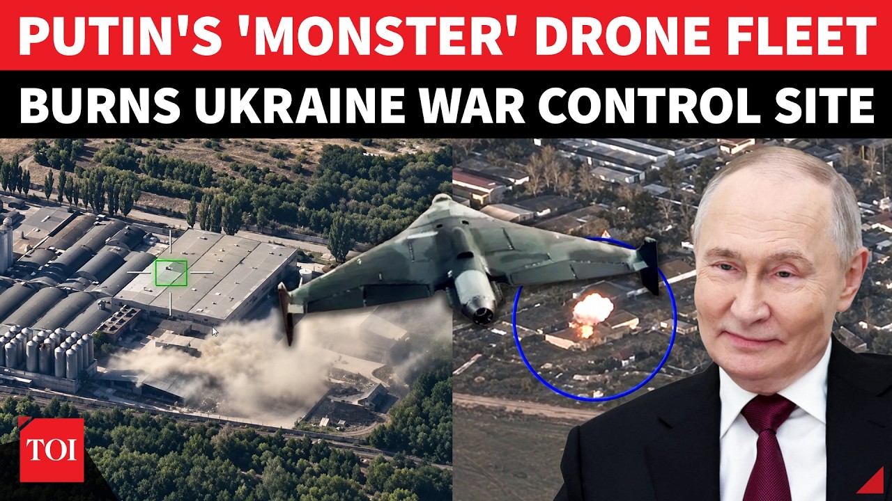 Putin's Revenge Unleashed After Ukraine Strikes Amid Russia Vote; Chilling Drone Assault | Watch