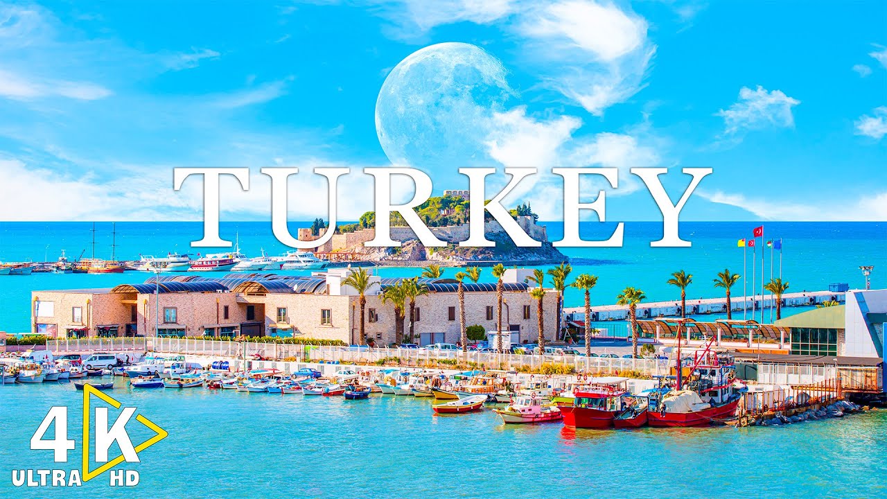 TURKEY 4K &bull; Beautiful 4K Nature Videos With Relaxing Music &bull; Calming Music, Meditation Music