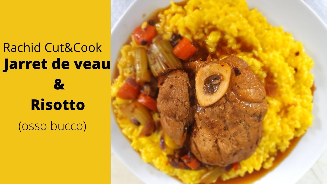 jarret de veau et risotto#trending  #recettefacile#recetterapide   #top1#top_chef