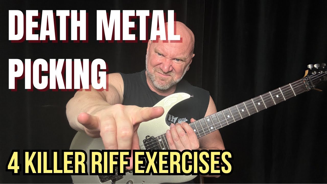 4 Alternate Picking Exercises for Death Metal Riffs