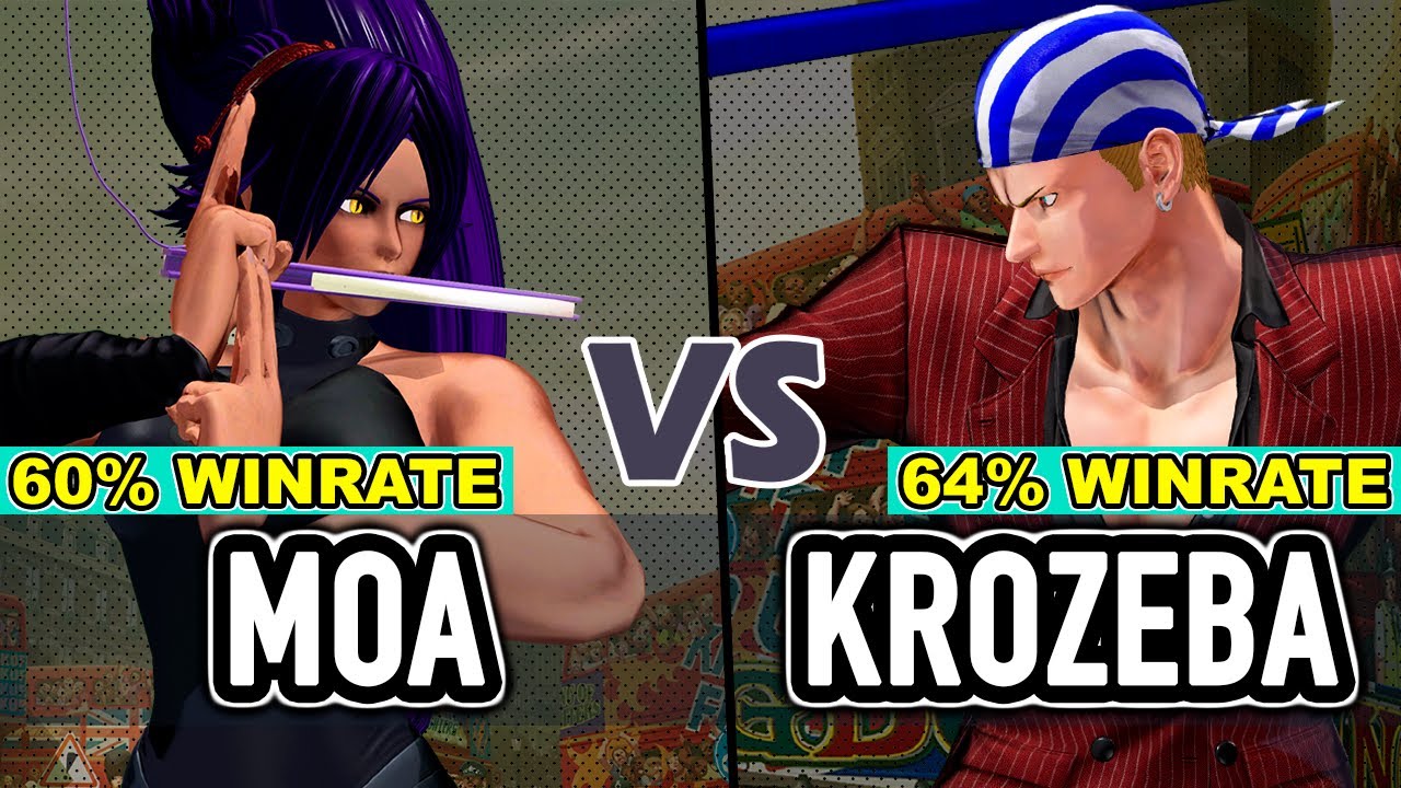 KOF XV ▰ MOA (Mai/Athena/Maxima) vs KROZEBA (Billy/Haohmaru/Darli)