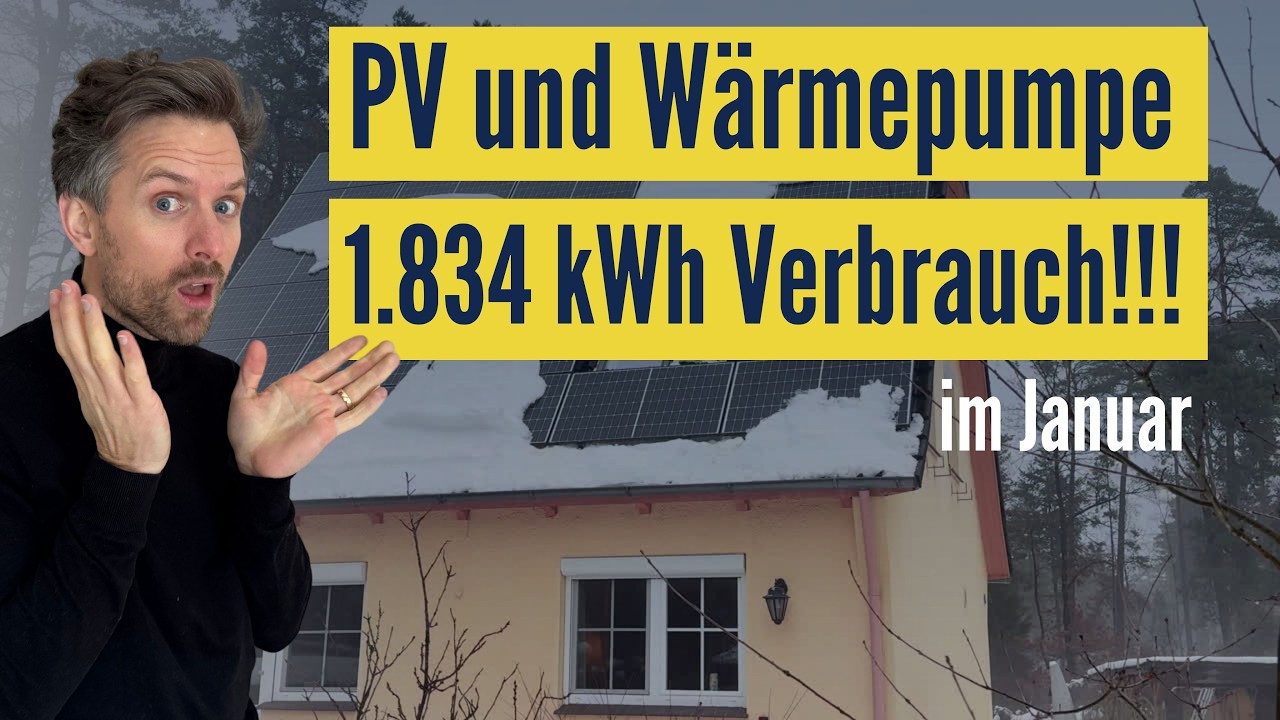 PV & Wärmepumpe im Winter – unsere echten Stromkosten
