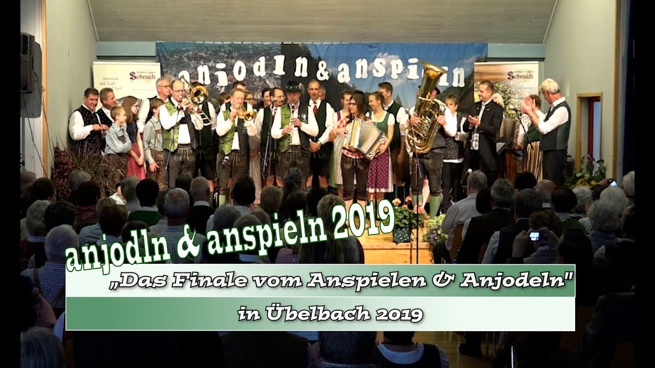 Das Finale vom Anspielen & Anjodeln in Übelbach 2019