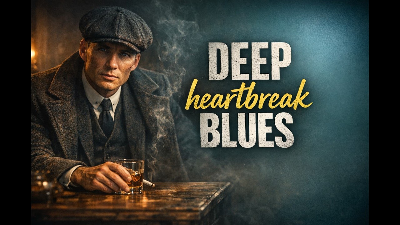 Deep Blues  for Broken Hearts 💔 | 4 hours of soft blues for Loss, Regret, & Emotional exhaustion