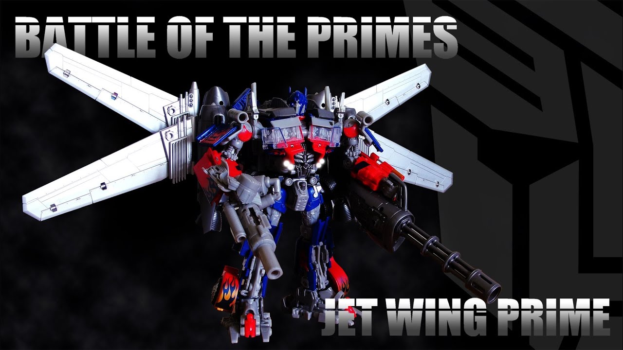 Battle of the Primes (Jet Wing Optimus Prime Stop Motion)