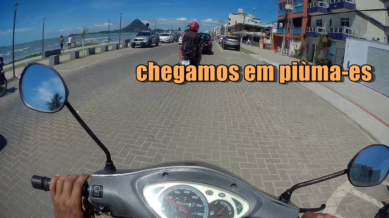 [parte3]viagem de moto de cariacica-ES  a piùma-ES com honda biz 125 e cb 250 twister