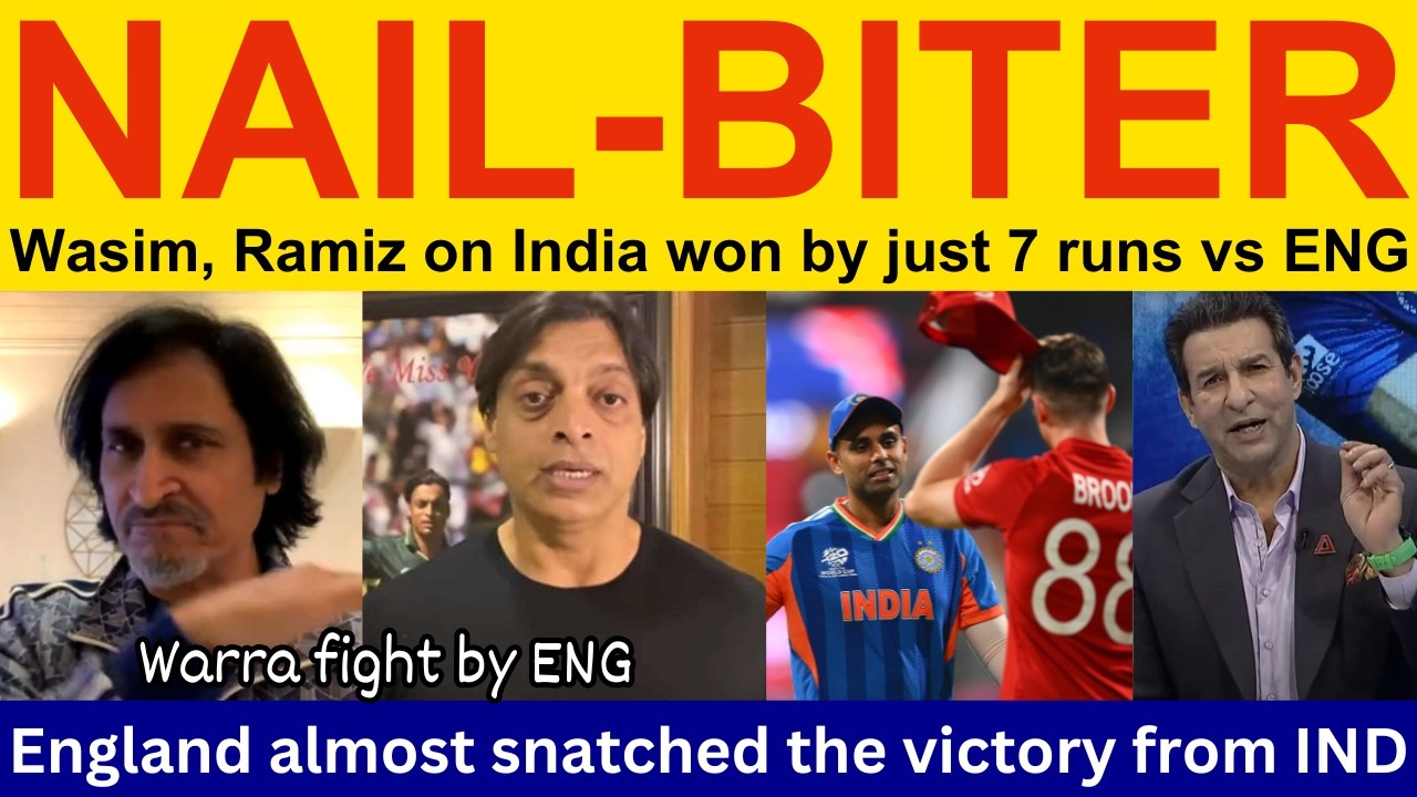 Shoaib Akhtar Latest on India win close Semi Final vs ENG | Ramiz Speaks on IND vs ENG T20 WC 2026