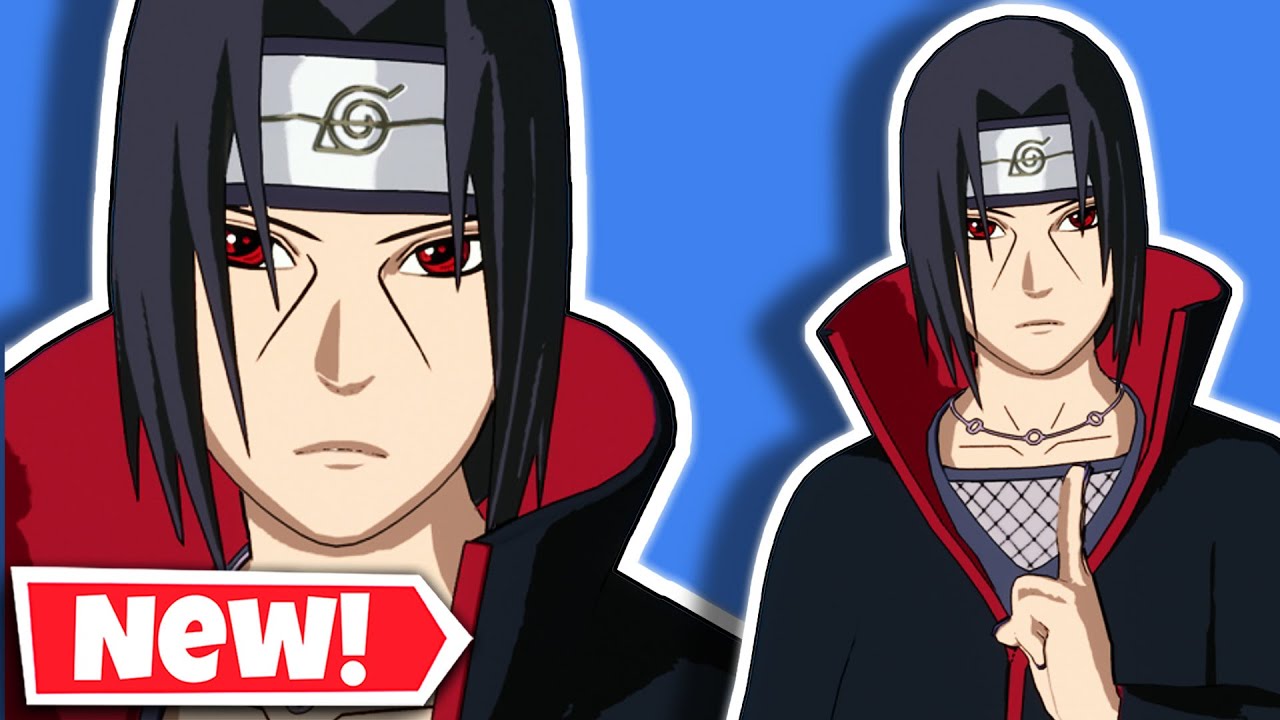 Itachi Uchiha in Fortnite (PS5 Gameplay)