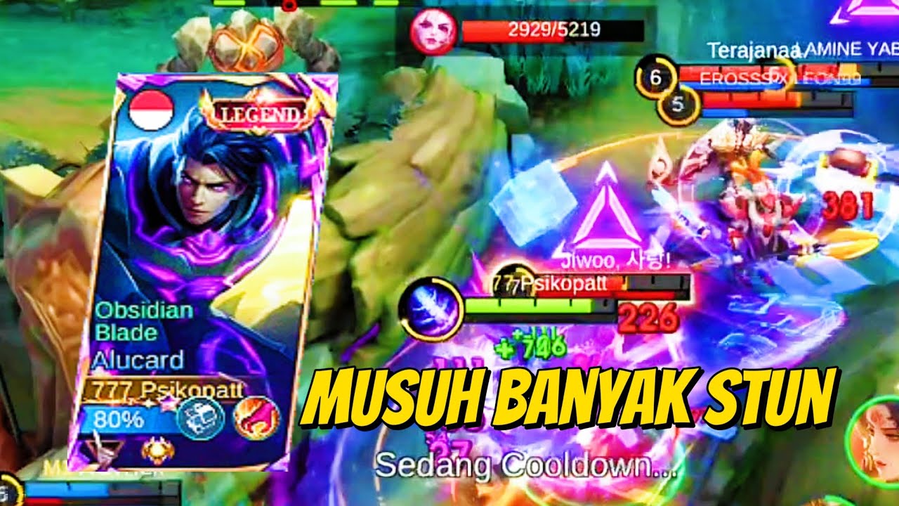 MUSUH TEBAL & BANYAK STUN 😱 ALUCARD TETAP MASUK, AUTO BANTAI! MLBB