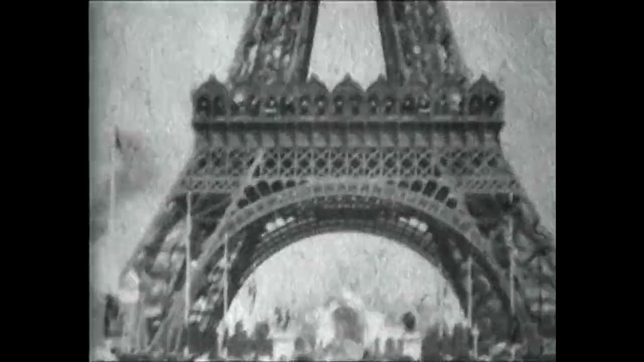 Panorama of Eiffel Tower (1900) Edison