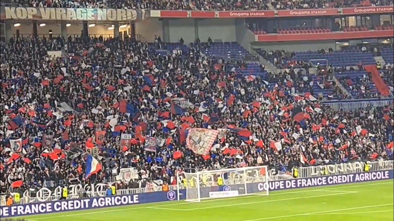 Ambiance avant-match OL 2-2 (4-5 t.a.b) Lens | 5 mars 2026 | Parc Olympique Lyonnais
