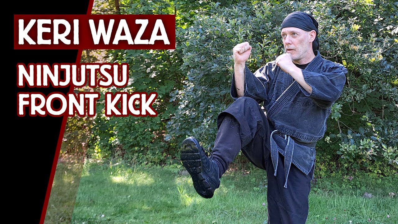 ZENPO GERI - Vorw&auml;rts-Stampftritt aus dem BUJINKAN-Training | Dakentaijutsu | Ninjutsu lernen