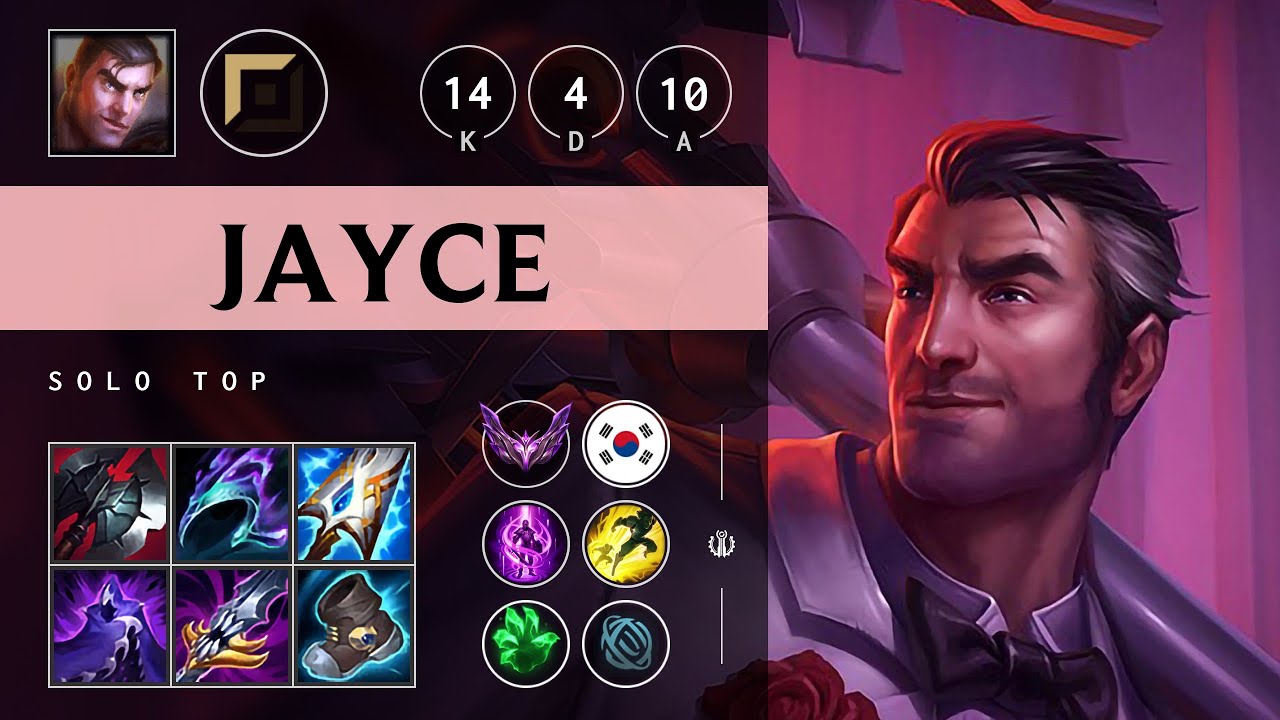 Jayce Top vs Aatrox: Godlike - KR Master Patch 14.19