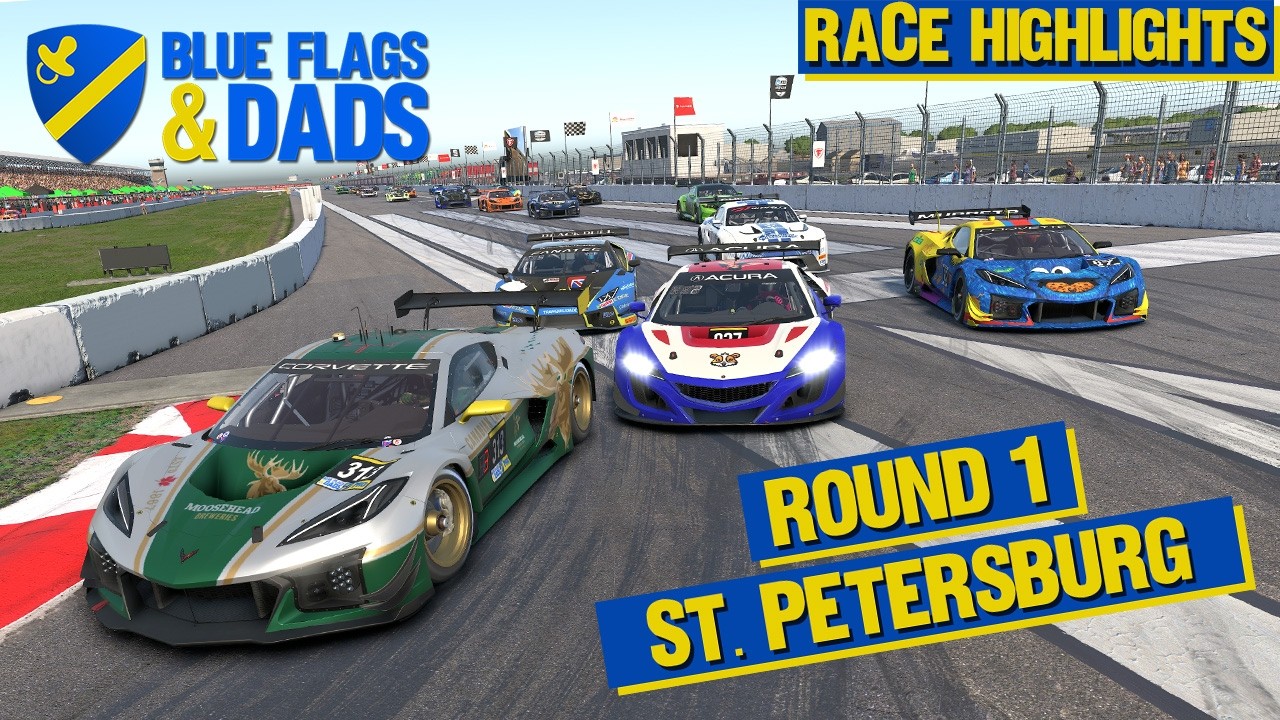 Blue Flags and Dads Highlights: GT3 Week 1 at St Petersburg