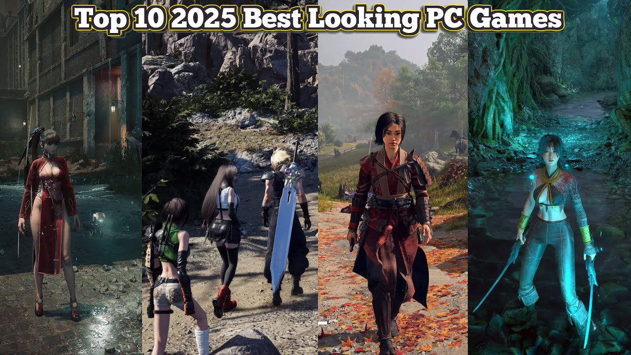 My Top 10, 2025 Best Looking PC Games | 4K Max Settings | RTX 5090