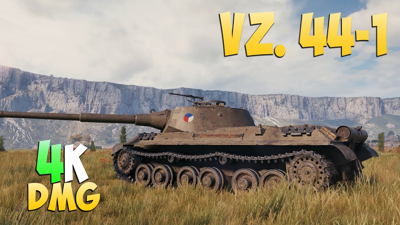 Vz. 44-1 - 6 Kills 4K DMG - Безобидный! - Мир Танков