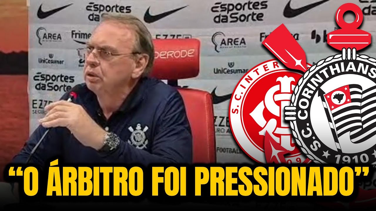 🚨PRONUNCIAMENTO DO PRESIDENTE DO CORINTHIANS OSMAR STABILE - INTERNACIONAL 1X1 CORINTHIANS