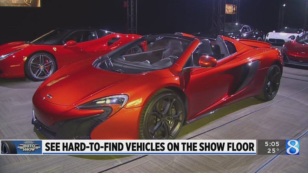 See hard-to-find vehicles at Michigan Auto Show