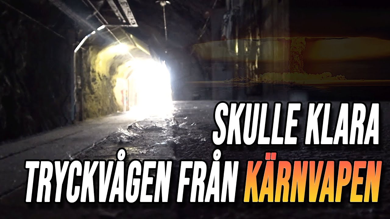 Det hemliga bergrummet - exklusiv film från övergiven och stängd bränsledepå från kalla kriget