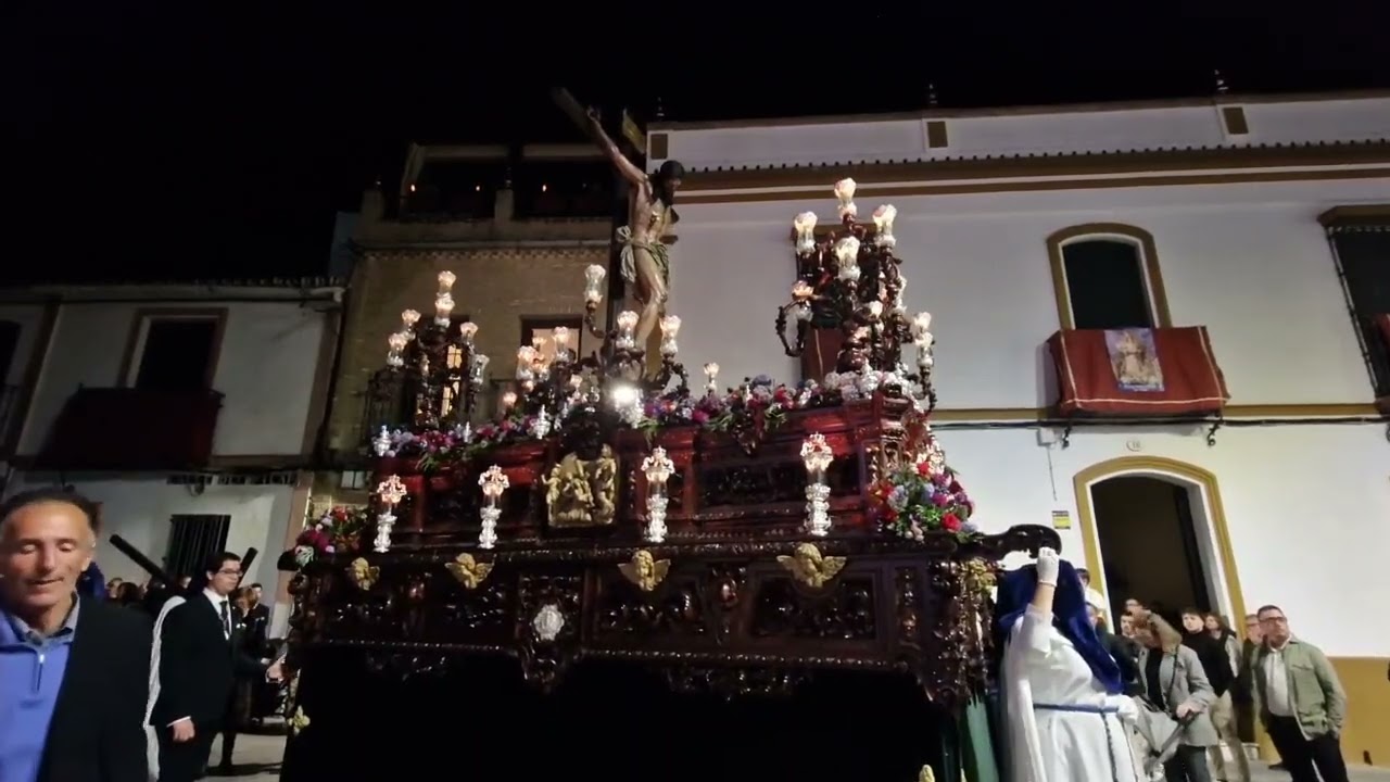 Cristo de la Vera-Cruz de Pilas 2025. Plaza de Belén.