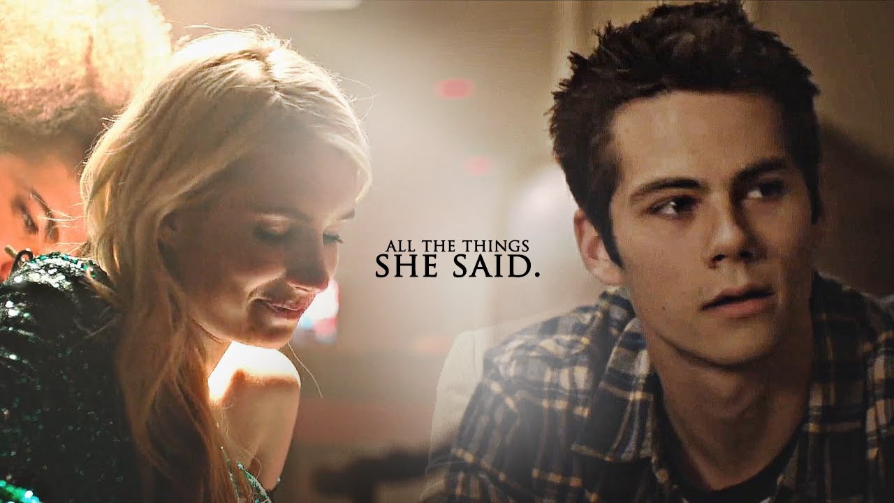 all the things she said.