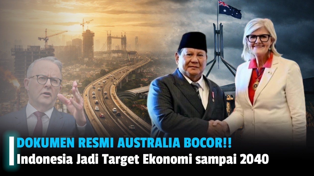 Roadmap Diam-Diam Australia!! 117 Proyek & Ribuan Triliun Menuju Ekonomi Indonesia