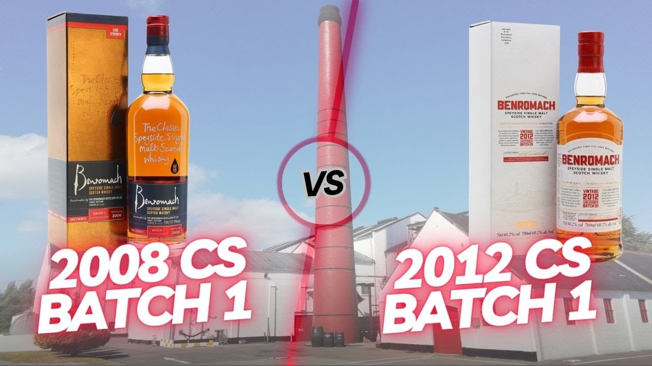 Did it get better? - Benromach Cask Strength Old vs New