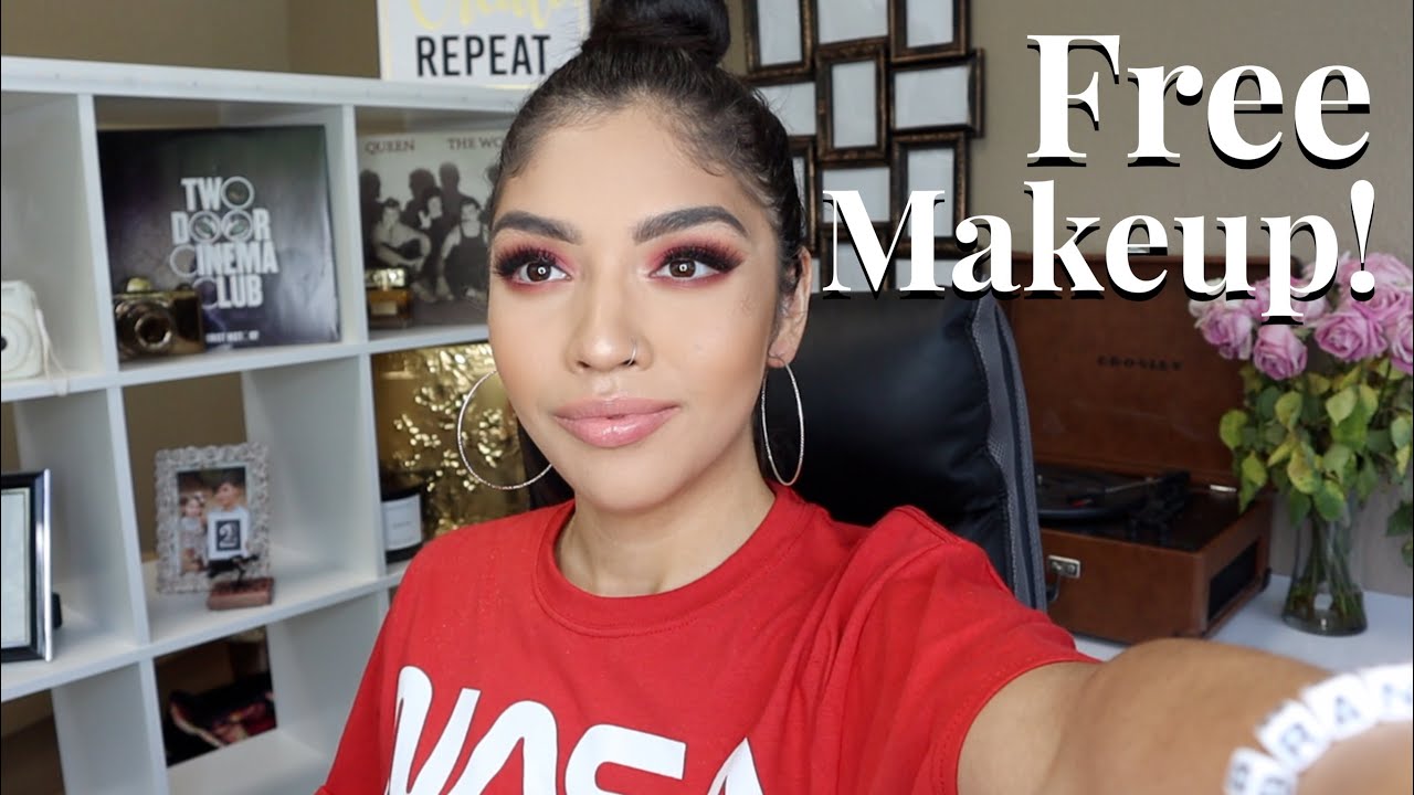 FULL FACE PR MAKEUP! URBAN DECAY, KOKIE, RIMMEL ETC!