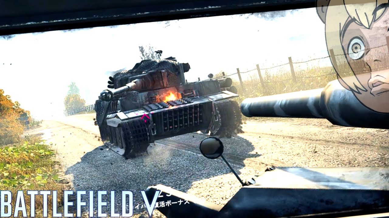 敵の包囲を搔い潜って裏取り戦車-BATTLEFIELDV-BFV