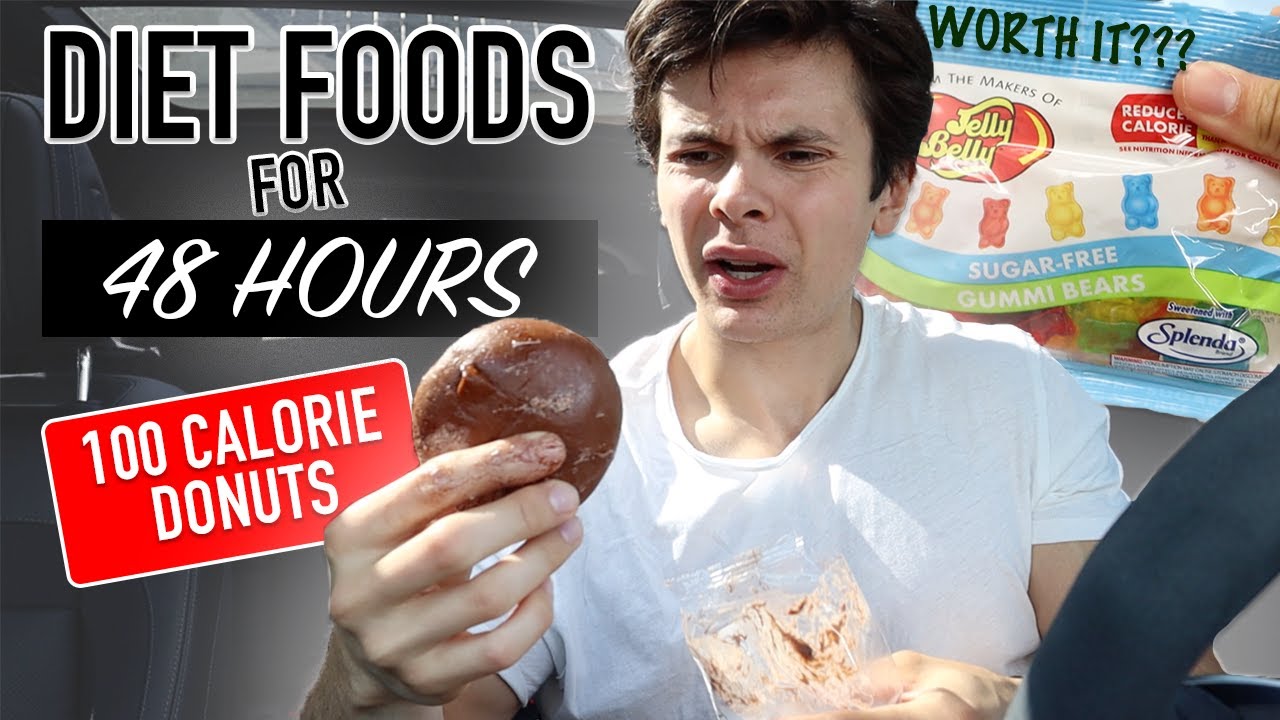 I Only Ate Low Calorie Weight Loss Foods For 48 HOURS | Healthy Junk Food + ICE BATH