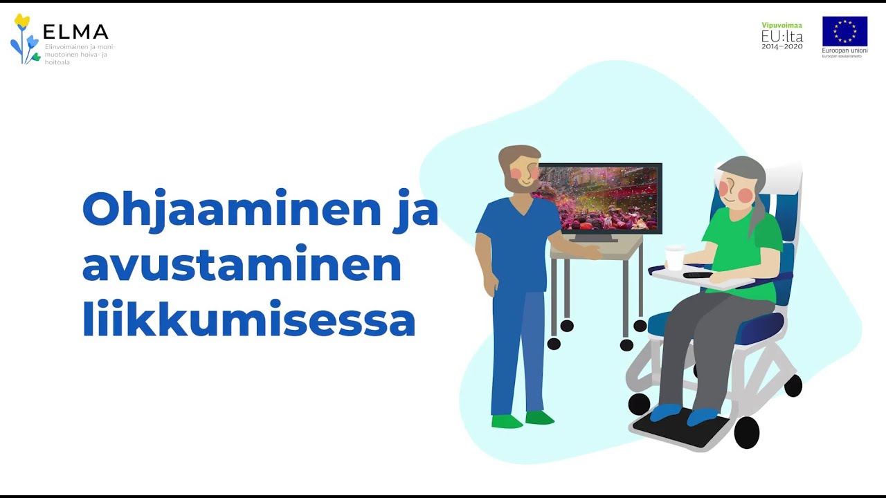 Ohjaaminen ja avustaminen liikkumisessa
