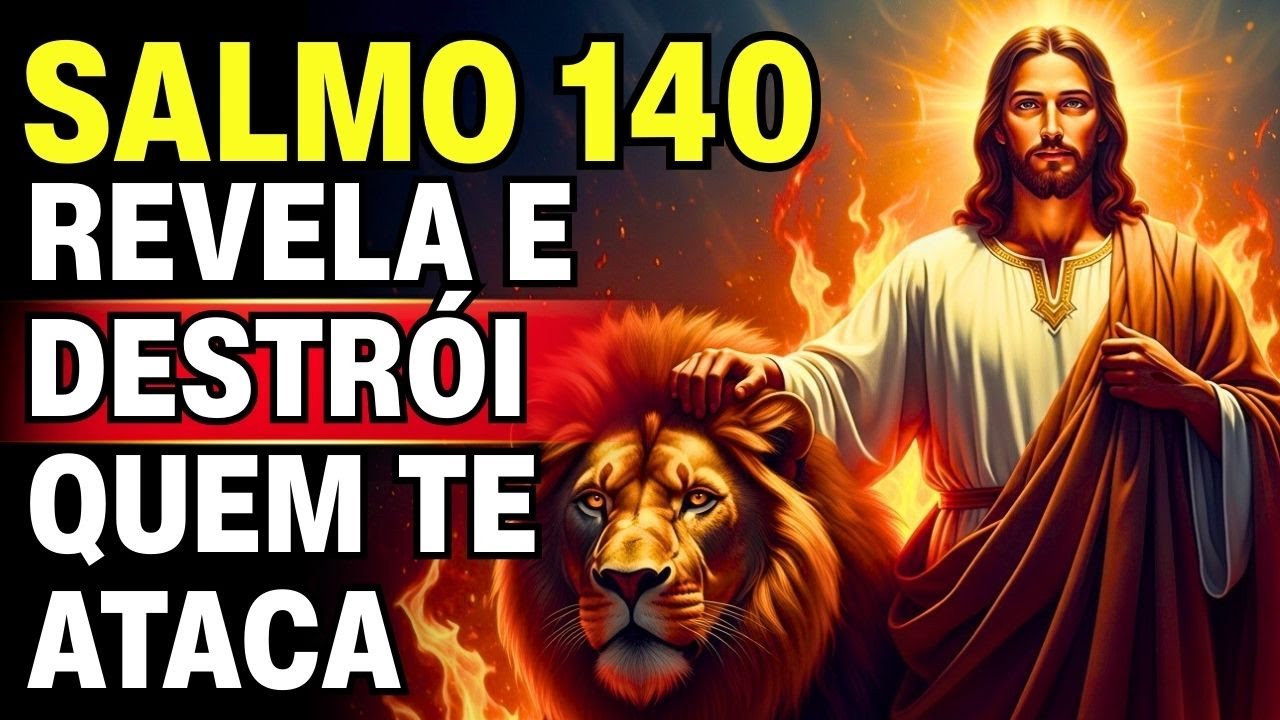 🔥 Deus REVELA e ANIQUILA cada inimigo oculto agora: oração profética do Salmo 140