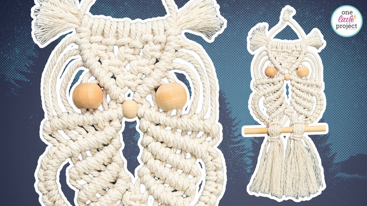 How to Make a Macrame Owl | Free Macrame Owl Pattern