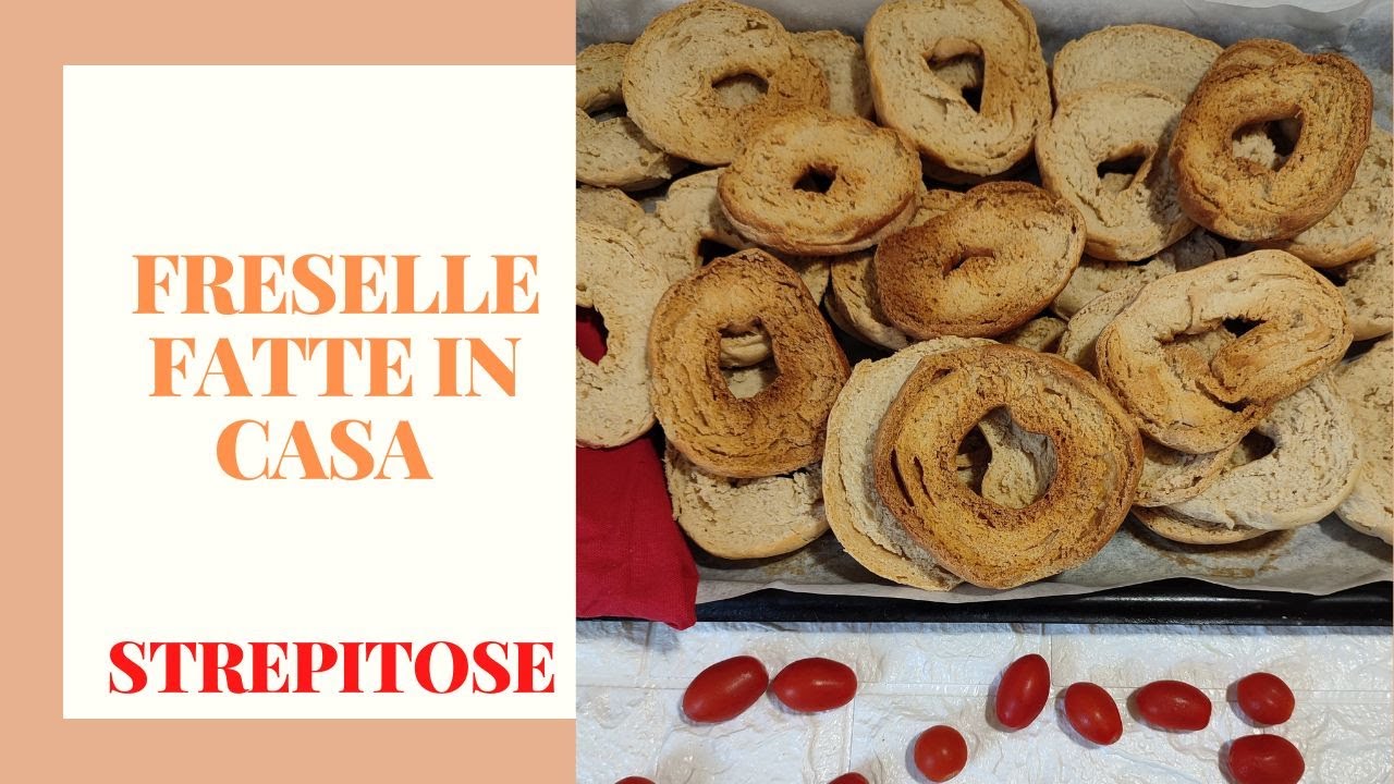 Freselle fatte in casa , ricetta perfetta ( Friselle fatte in casa )