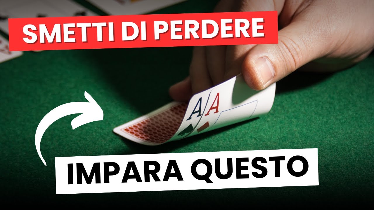 10 PRINCIPI BASE per iniziare a vincere a Poker Texas Holdem