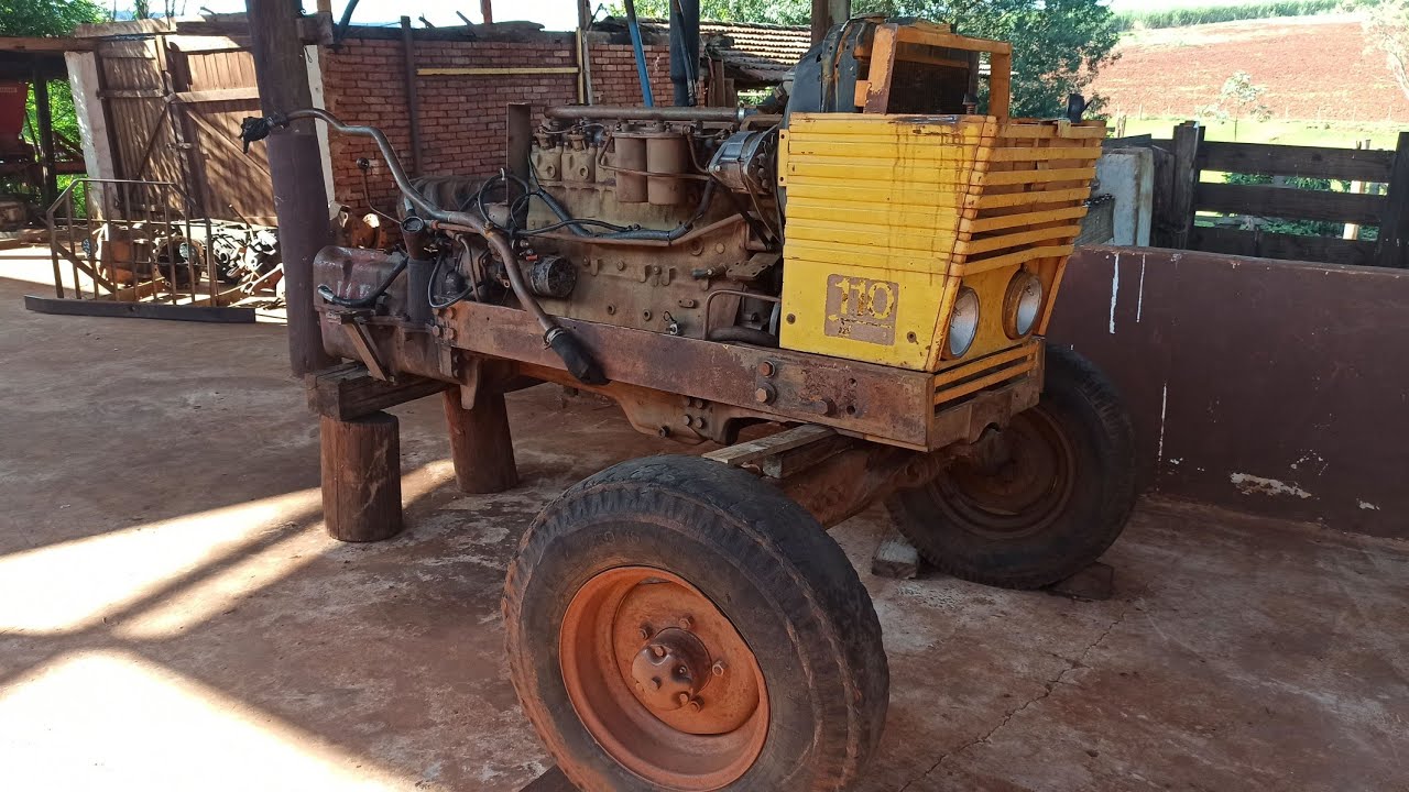 Comprei um trator quebrado