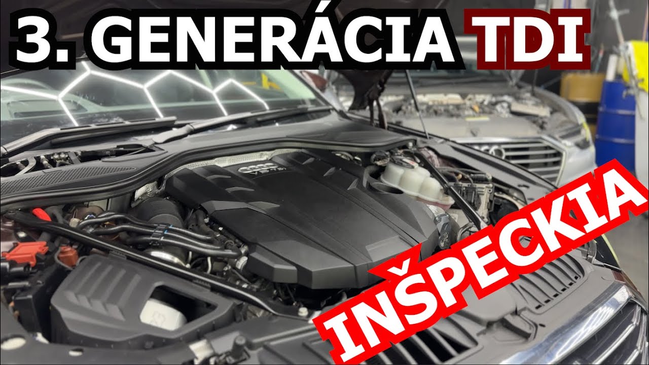 Audi A6 / Audi A8 , 3 generácia 3.0TDI 210KW inšpeckia motora s podozrivým zvukom po 135.000km.