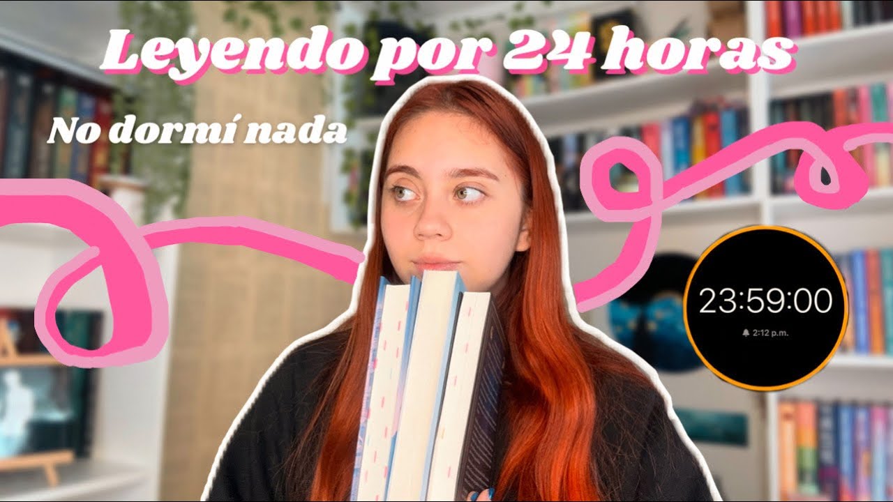 Leyendo por 24 horas seguidas 💀📚// Reading Vlog