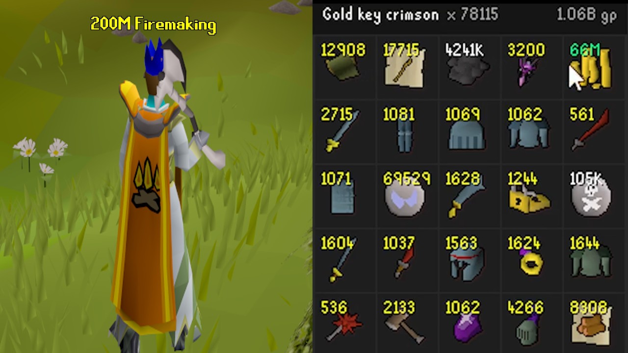200 000 000 опыта в Firemaking принесли ОЧЕНЬ много пользы!