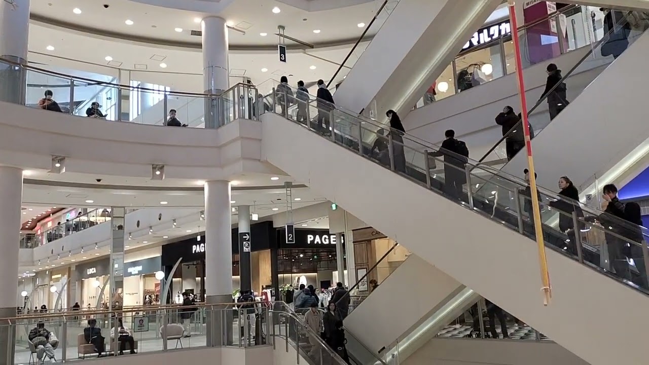 新年のイオンモール