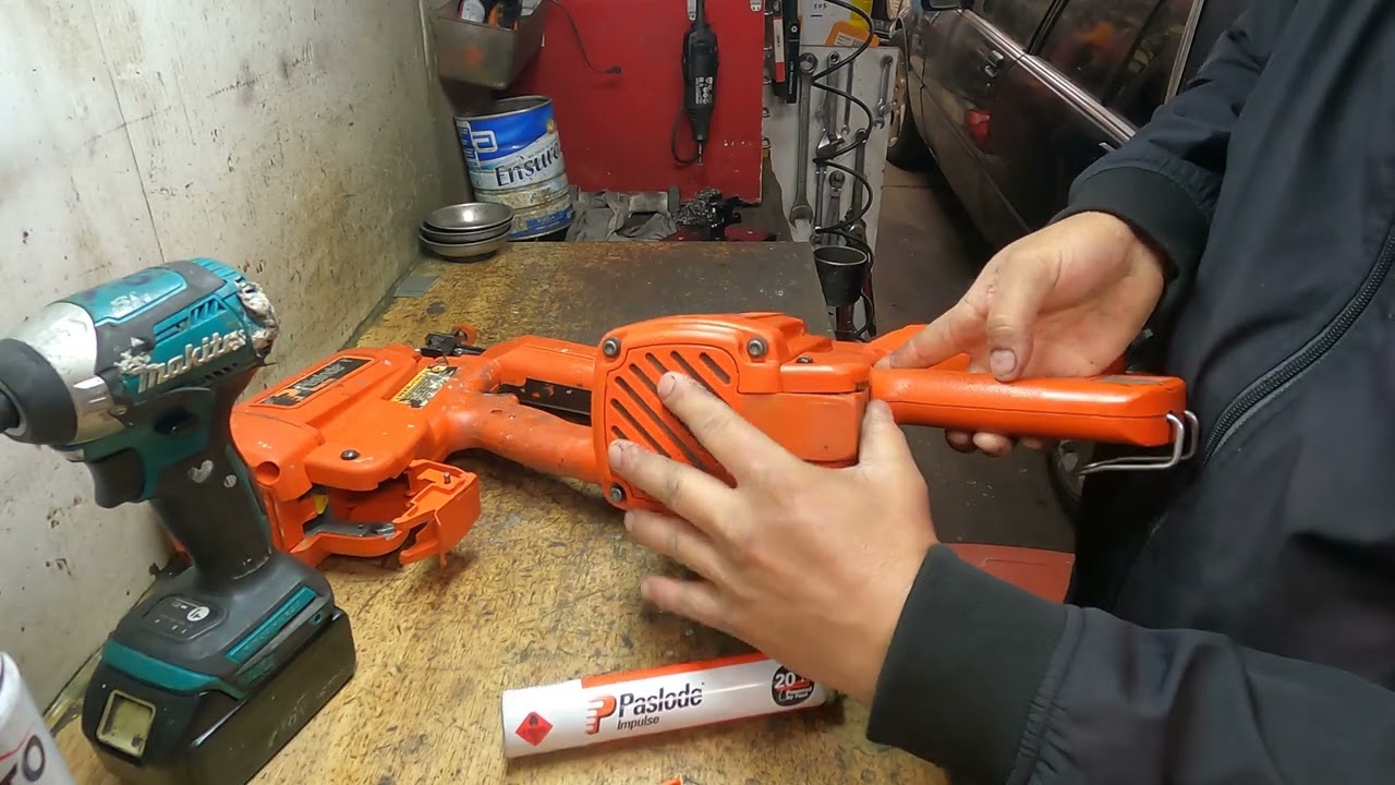 paslode nail gas problems