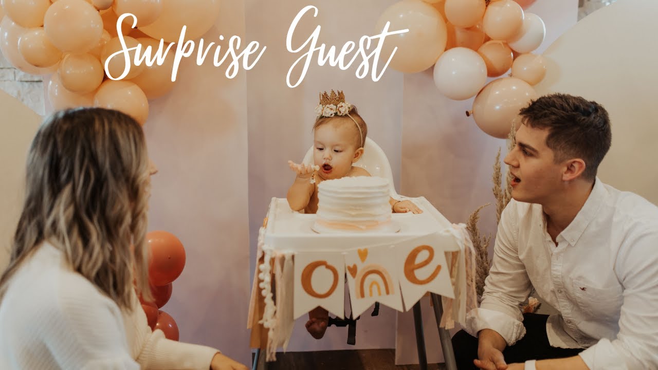 Layla's 1st birthday Party | Surprise guest!