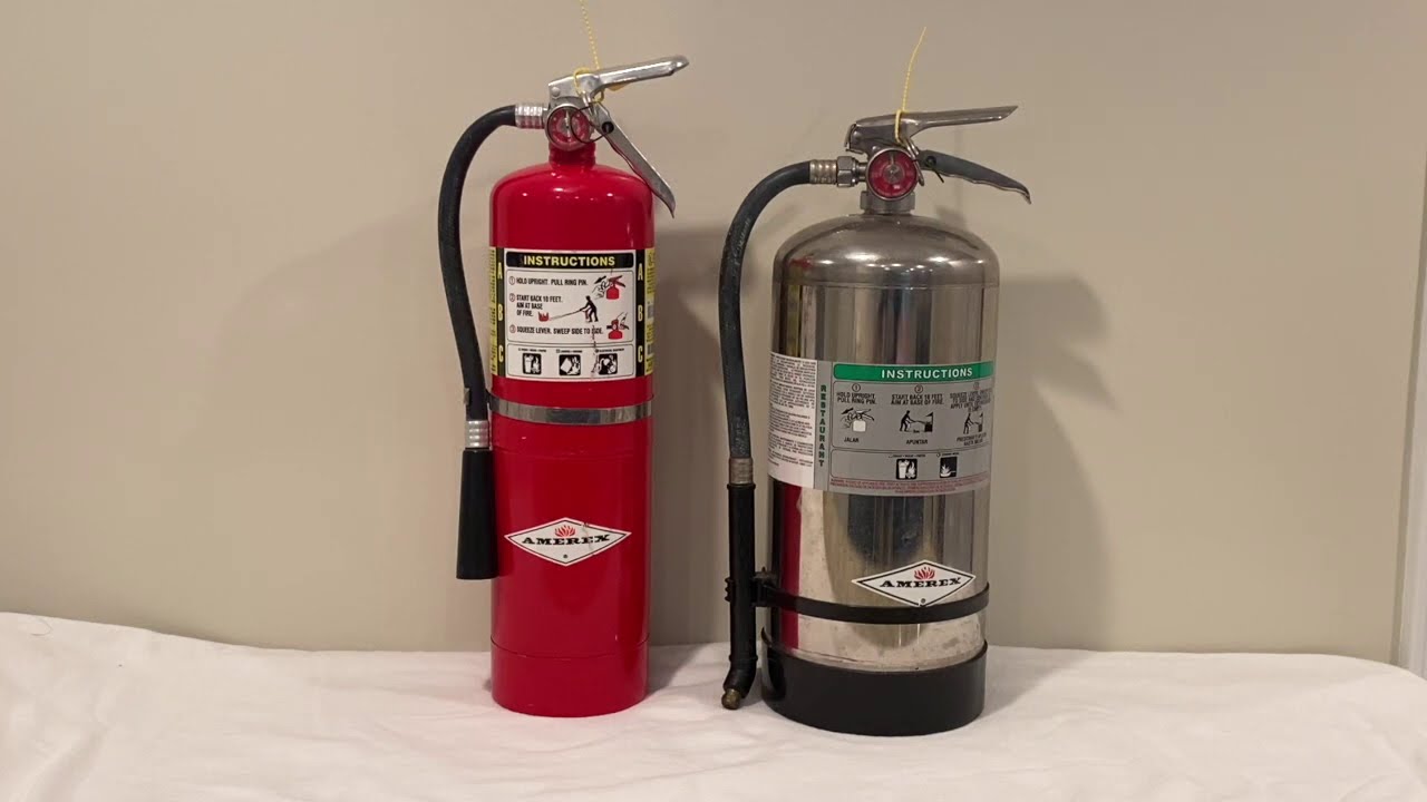 TWO Amerex Fire Extinguishers (from the old school)!
