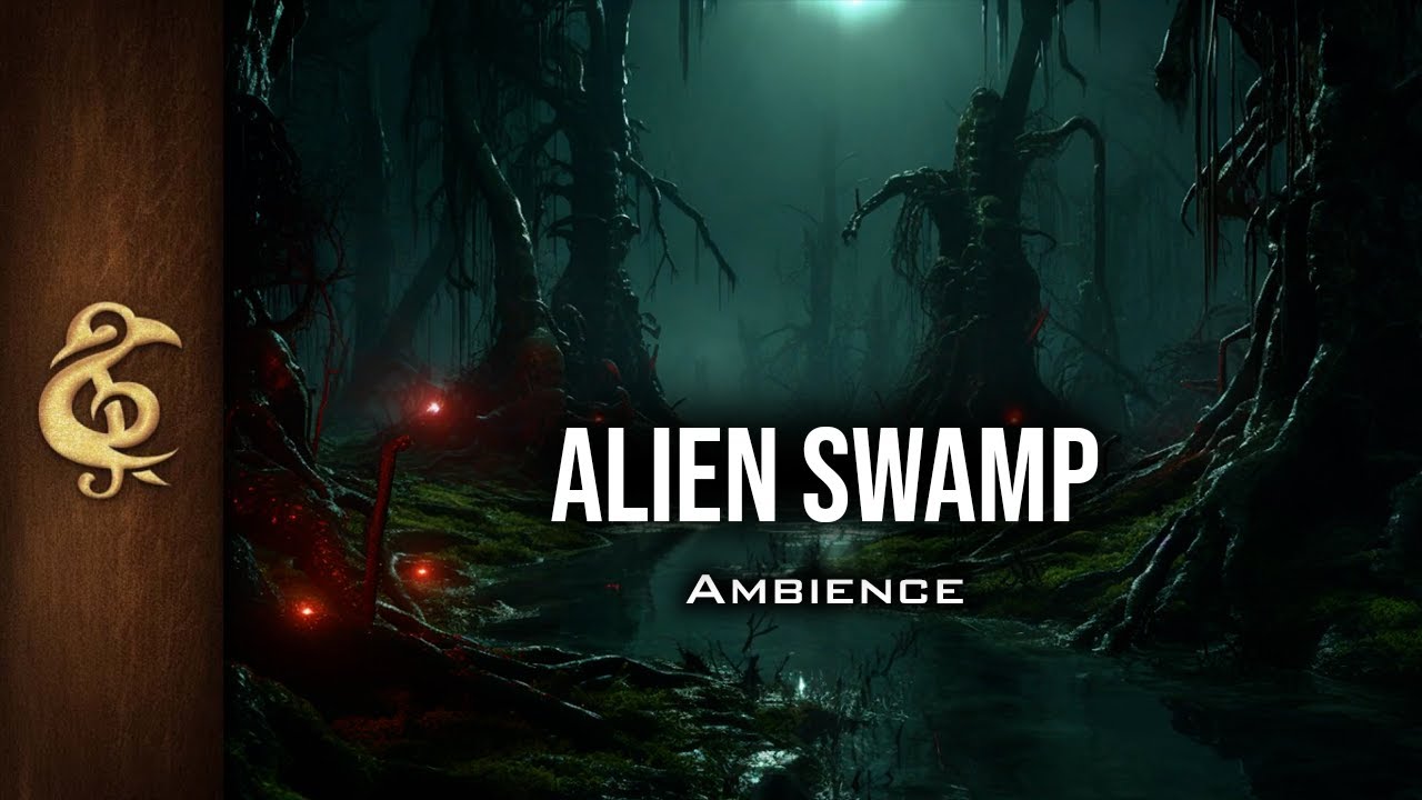 Alien Swamp | Sci-Fi Ambience | 3 Hours