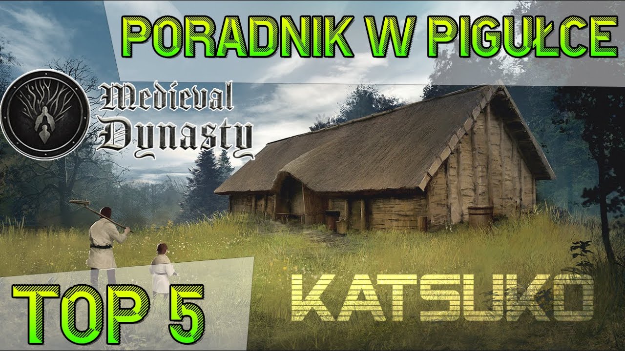 TOP 5 najlepszych miejsc na założenie wioski + Kopalnie + zwierzęta Medieval Dynasty Poradnik 36 PL