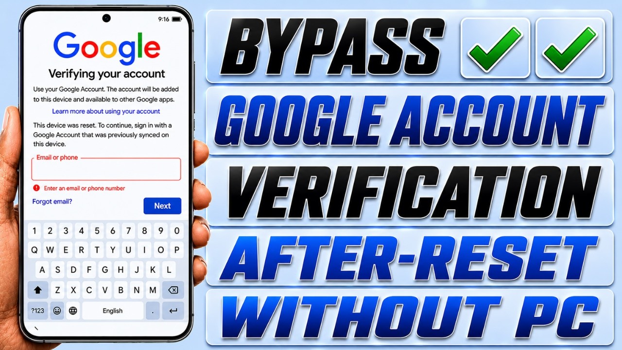 📱 How To Bypass Google Account Verification After Reset Phone 2026 | No PC | Latest Update 🔥