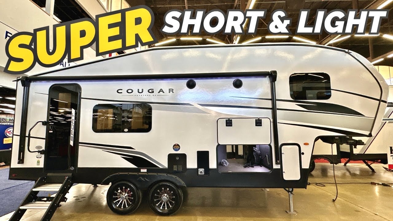 SUPER short & light fifth wheel RV | 2024 Keystone Cougar Sport 2100RK