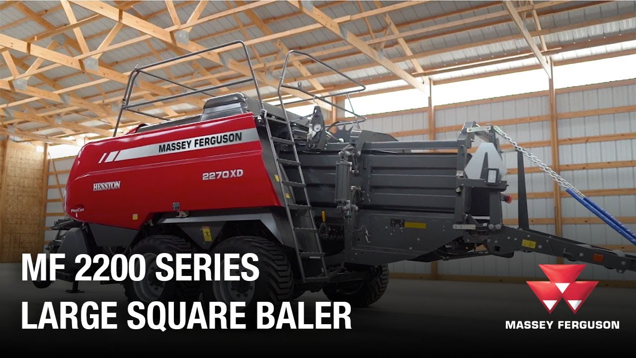 Field Settings and Adjustments on the Hesston By Massey Ferguson 2200 Series Large Square Baler